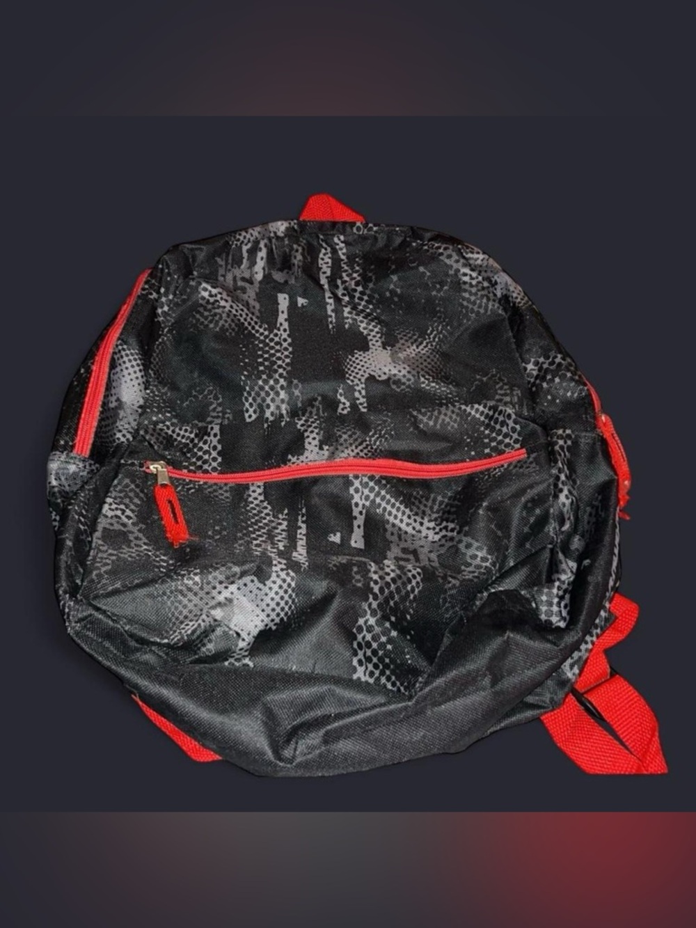 Black & Red Men’s Everyday Backpack - Casual Carry